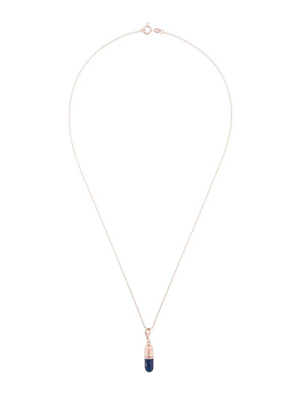 True Rocks small 'Midnight Blue Pill' pendant