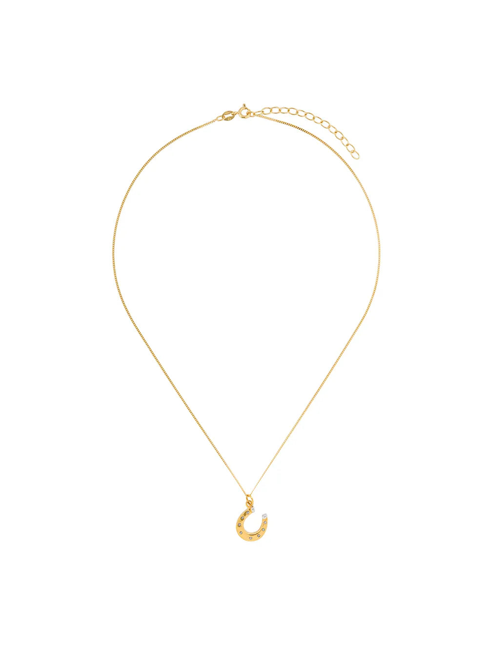 True Rocks mini horseshoe pendant necklace