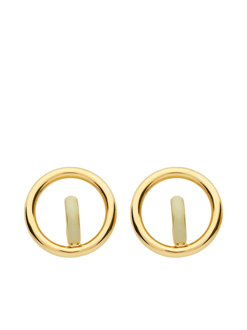 Charlotte Chesnais Saturn Blow earrings