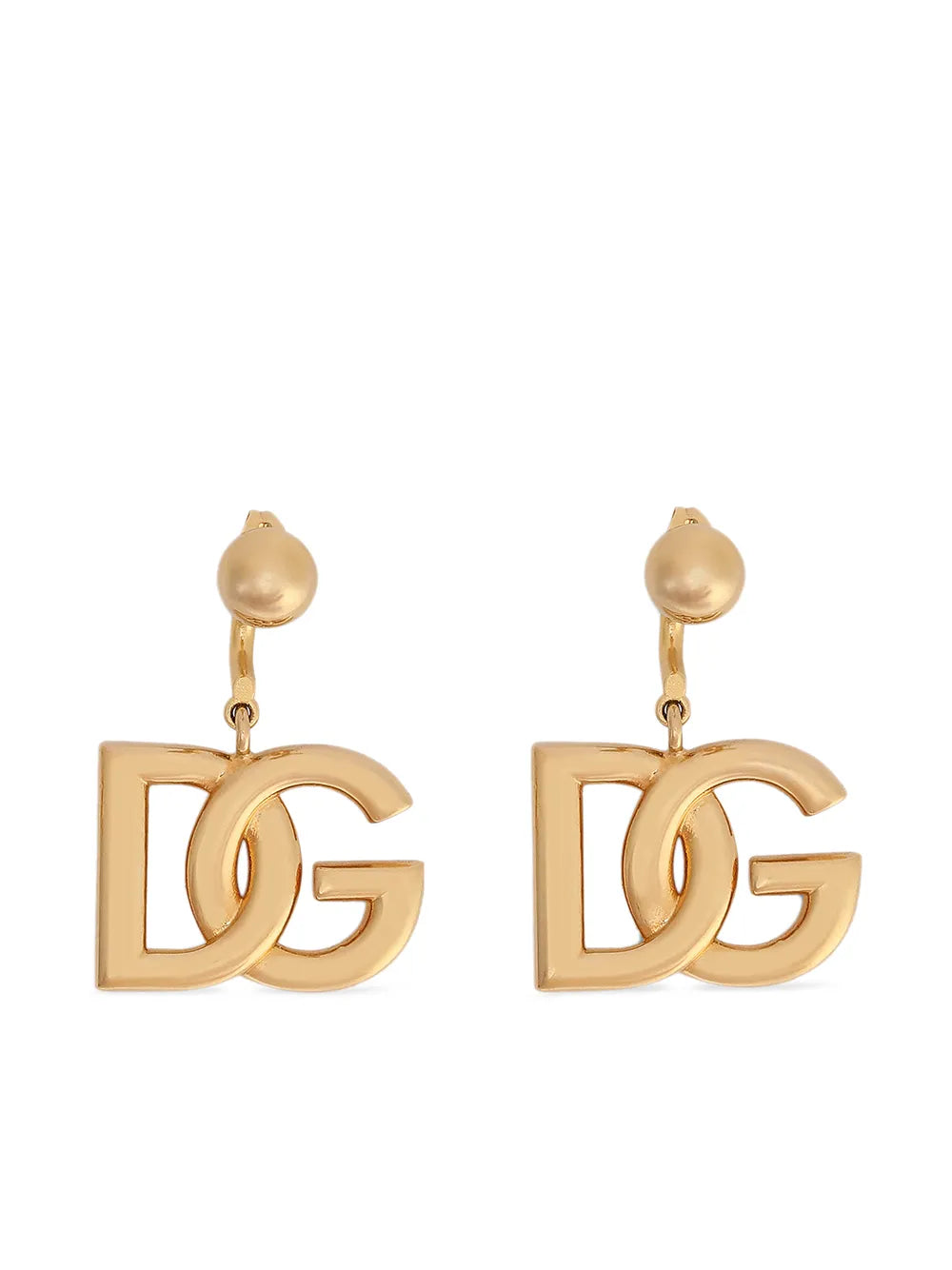Dolce & Gabbana DG logo drop earrings