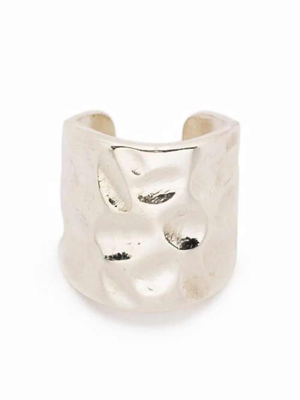 Emanuele Bicocchi hammered mid ear cuff