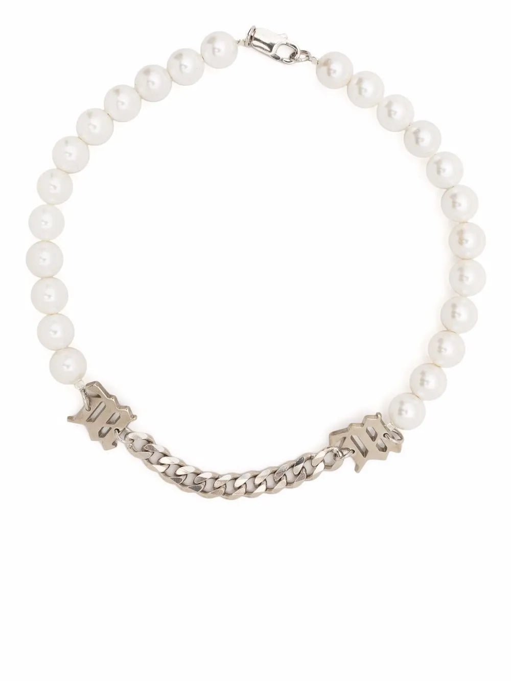 MISBHV M beaded necklace