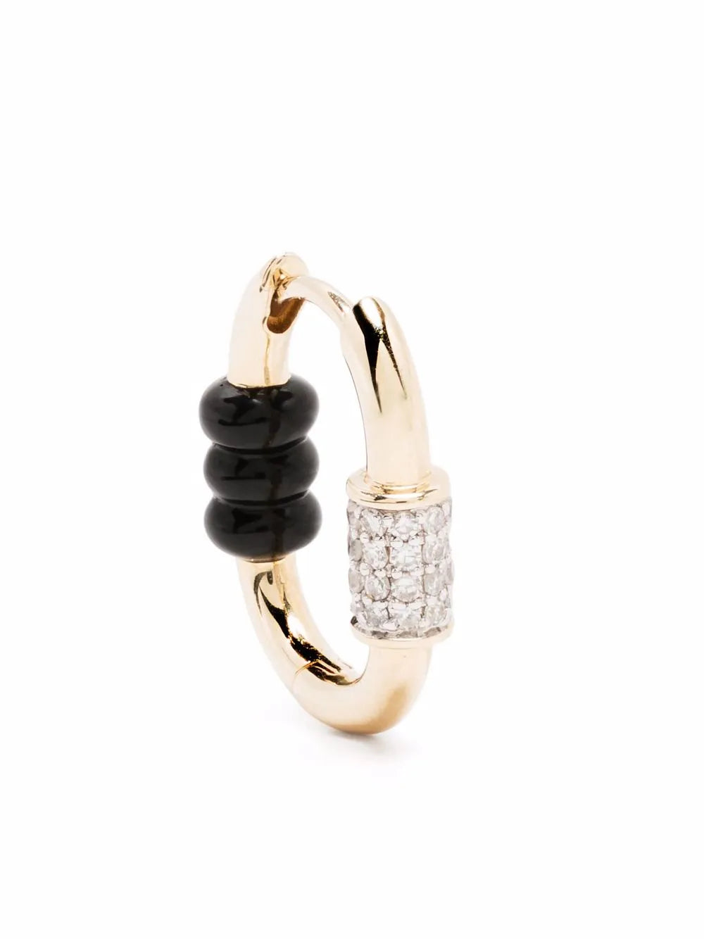 Maria Black Vertigo 12 diamond ceramic earring