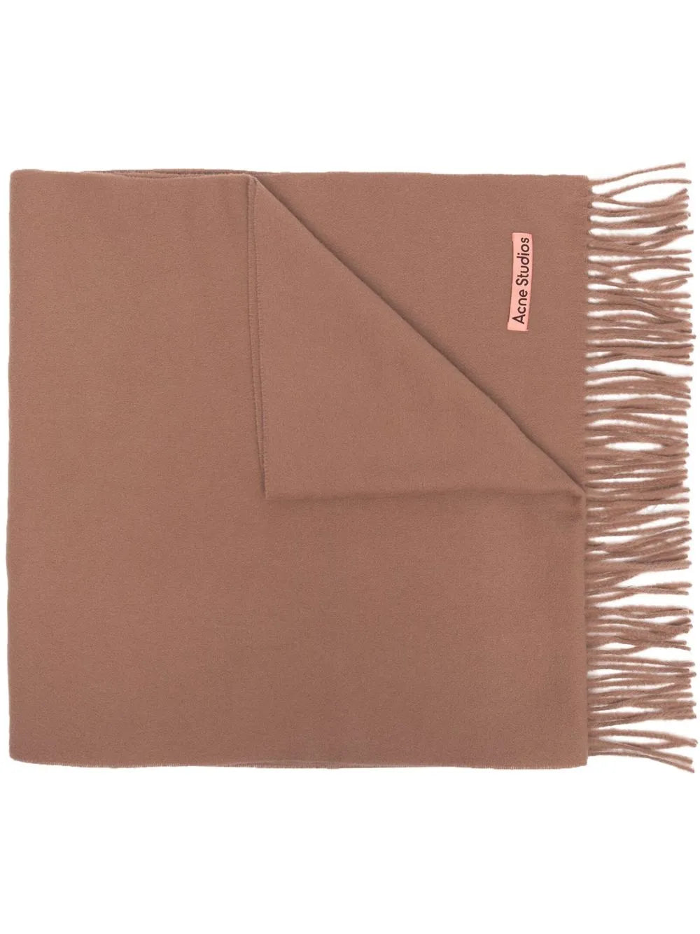 Acne Studios fringed wool scarf