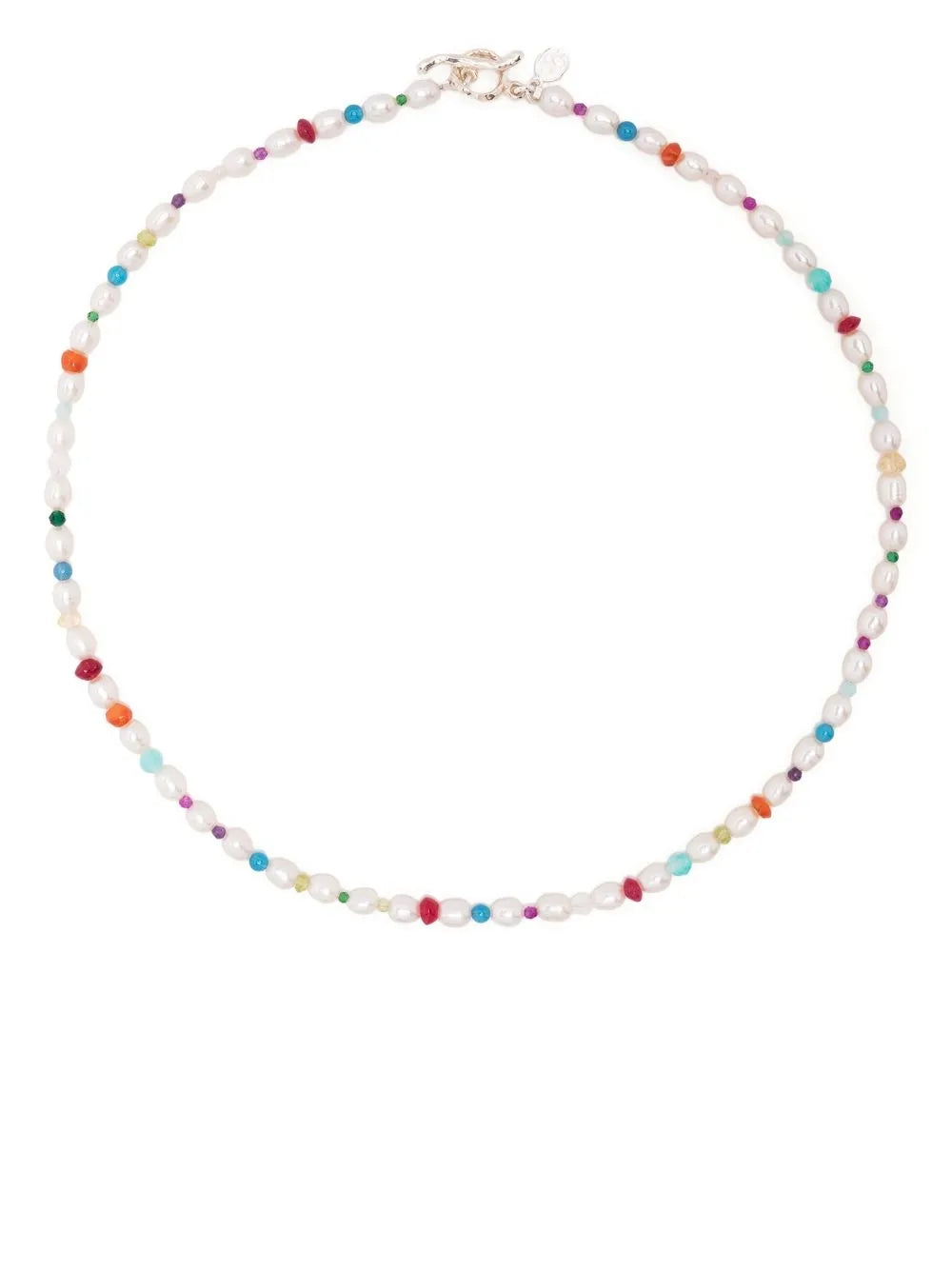 DOWER AND HALL Carnival beaded pearl necklace