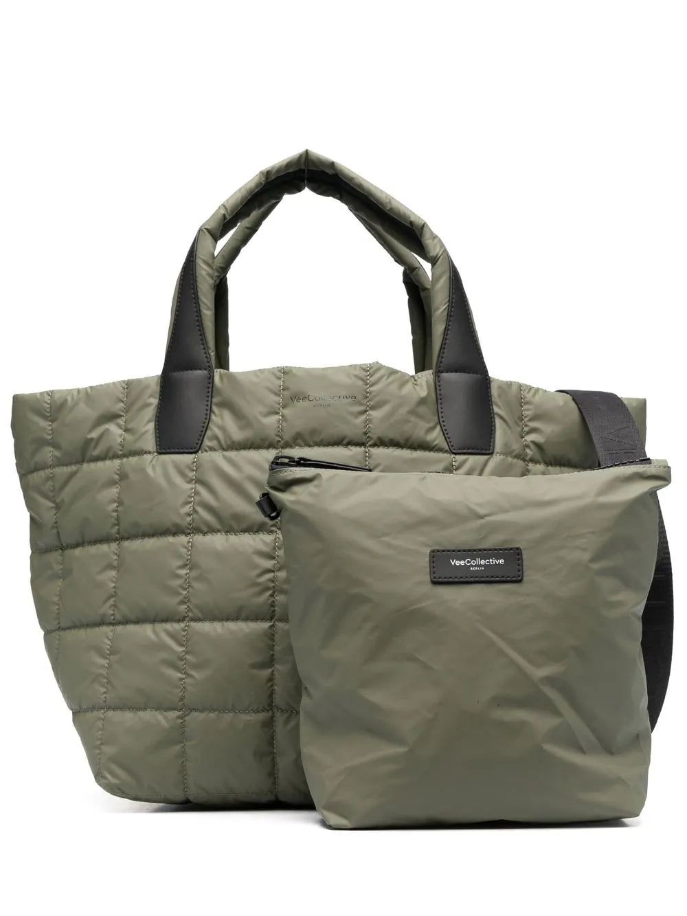 VeeCollective medium quilted tote bag