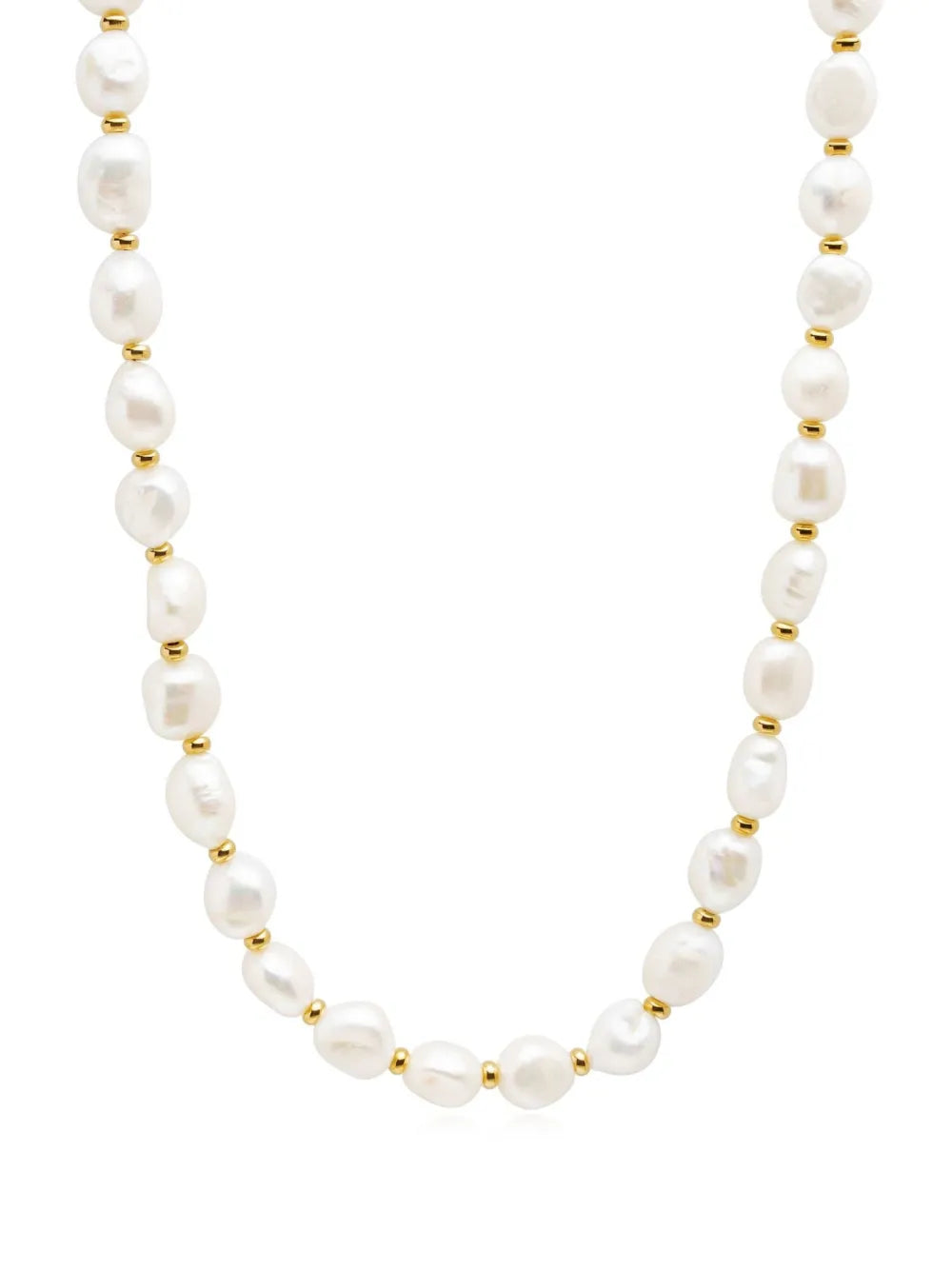 Nialaya Jewelry baroque pearl choker
