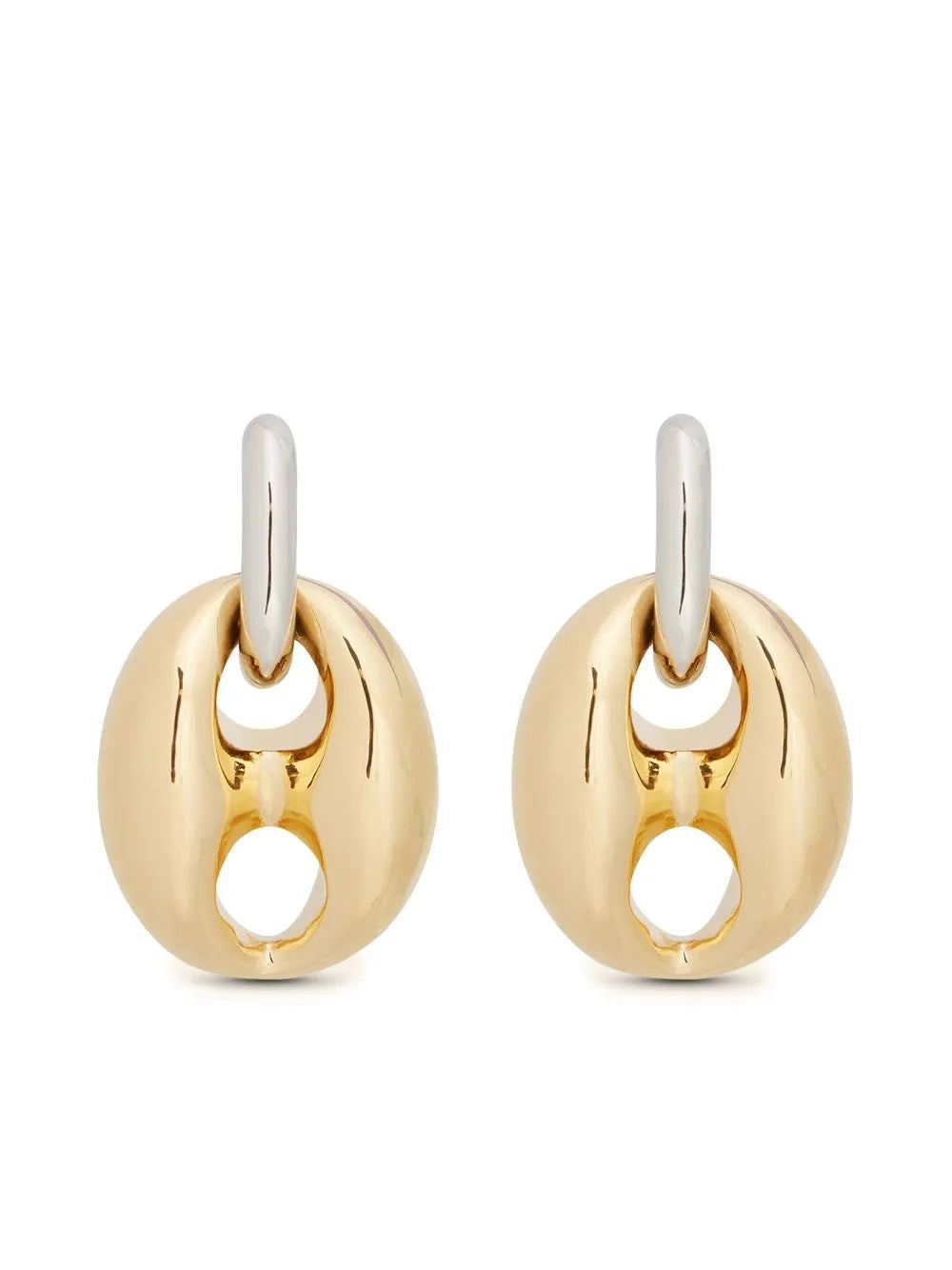 Rabanne Eight chunky earrings