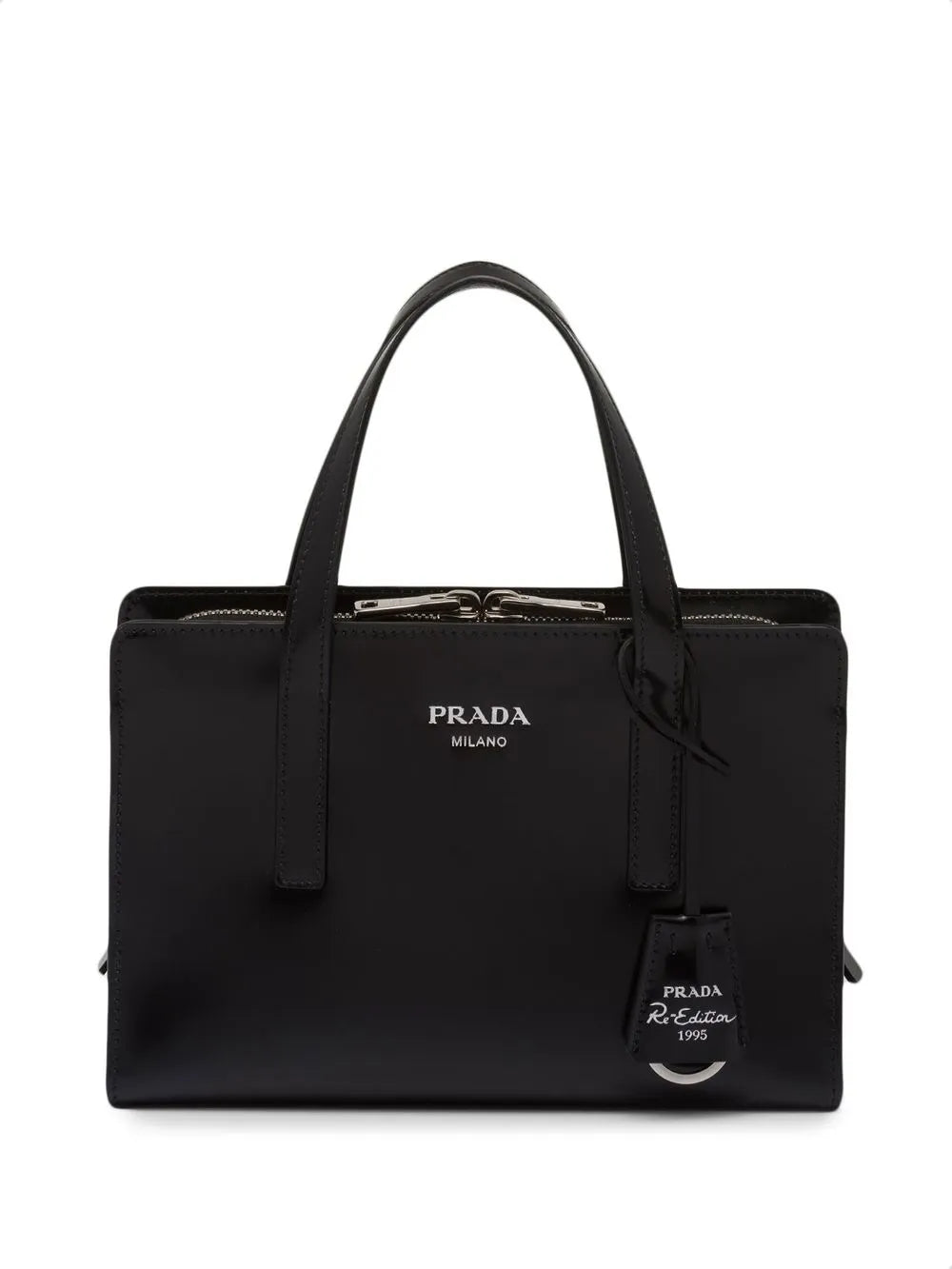 Prada mini Re Edition 1995 brushed leather tote bag