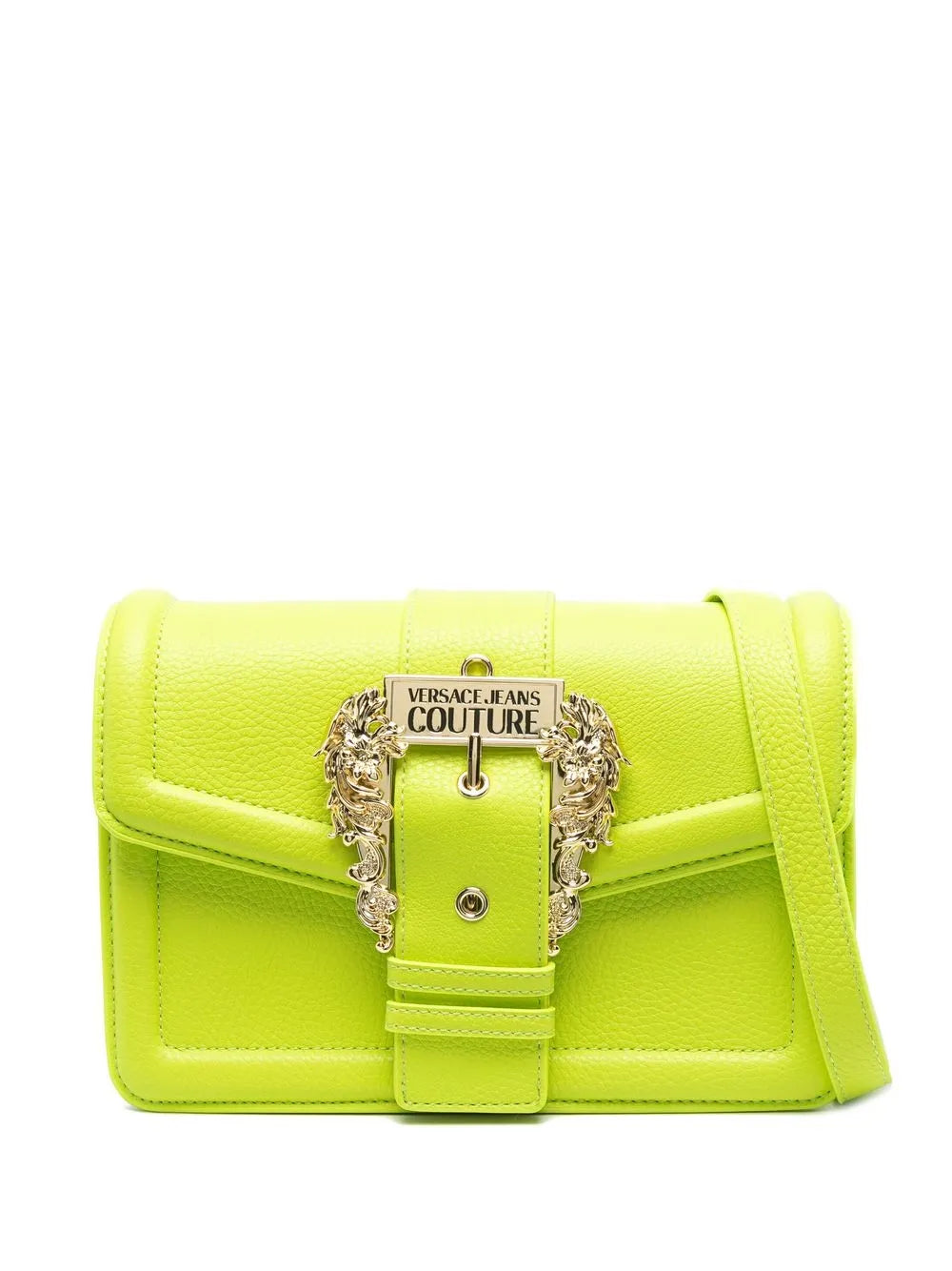 Versace Jeans Couture Baroque buckle shoulder bag