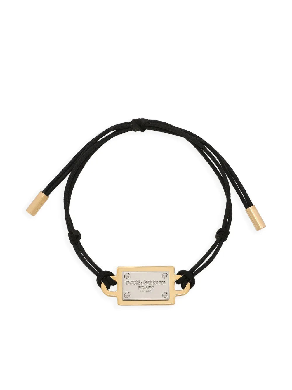 Dolce & Gabbana engraved logo adjustable fit bracelet