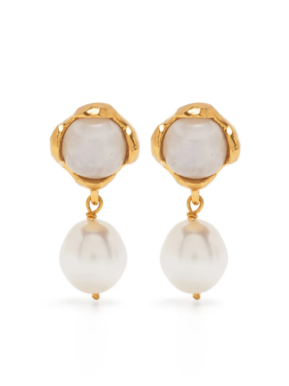 Alighieri The Moonlight Capture pearl earrings