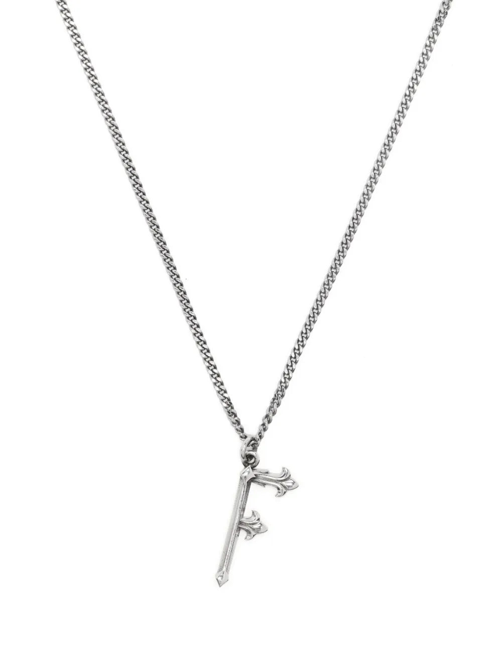 Emanuele Bicocchi Alphabet pendant necklace