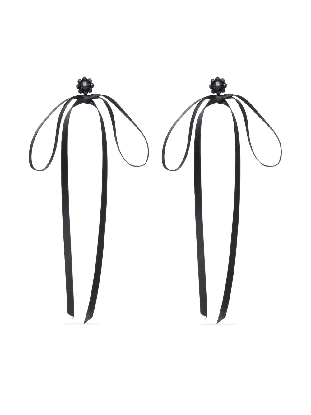 Simone Rocha ribbon bow earrings
