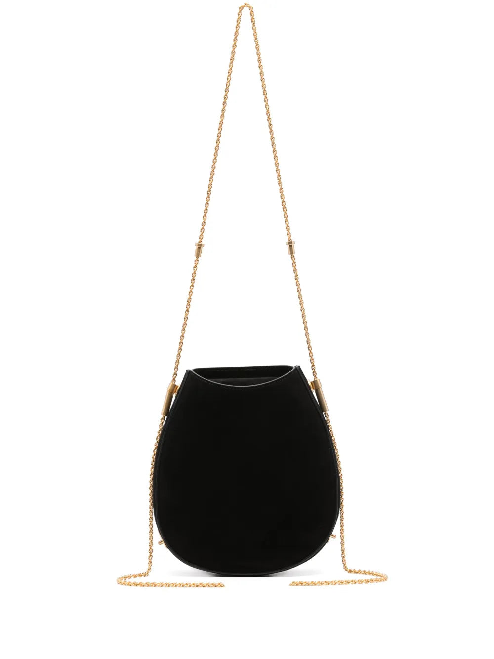 NEOUS Corvus 0.1 suede shoulder bag