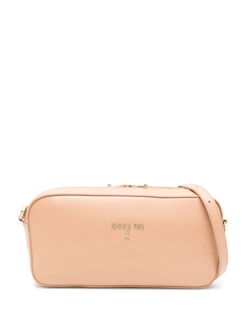 Patrizia Pepe logo plaque leather shoulder bag