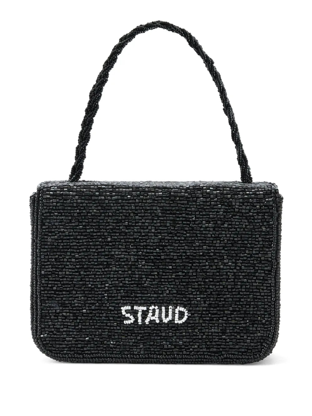 STAUD Carmen beaded tote bag