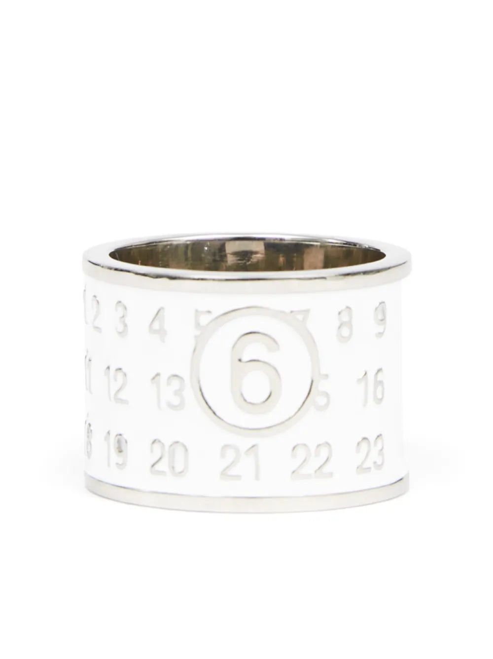 MM6 Maison Margiela Numeric Minimal Signature ring