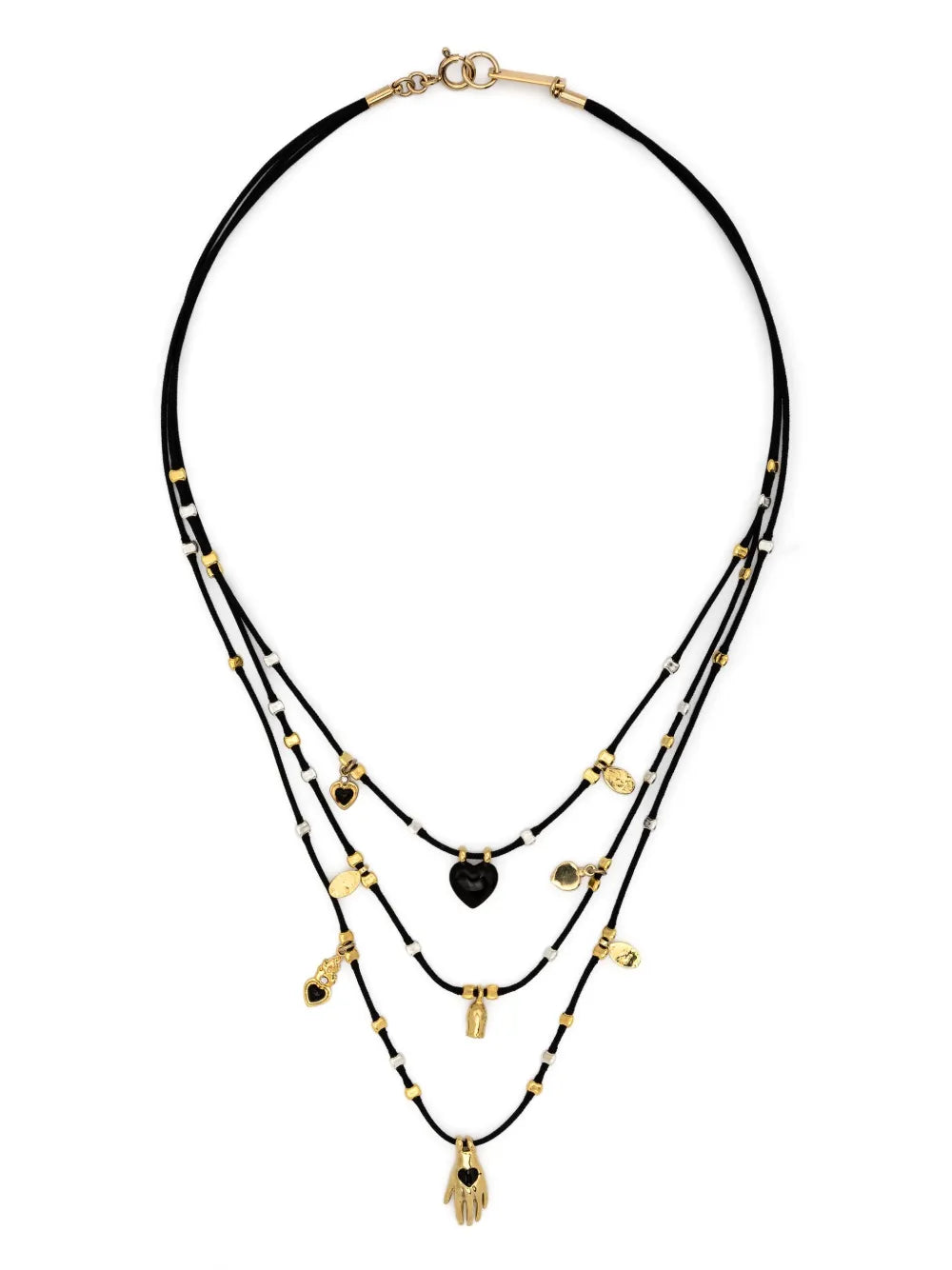ISABEL MARANT Happiness layered necklace