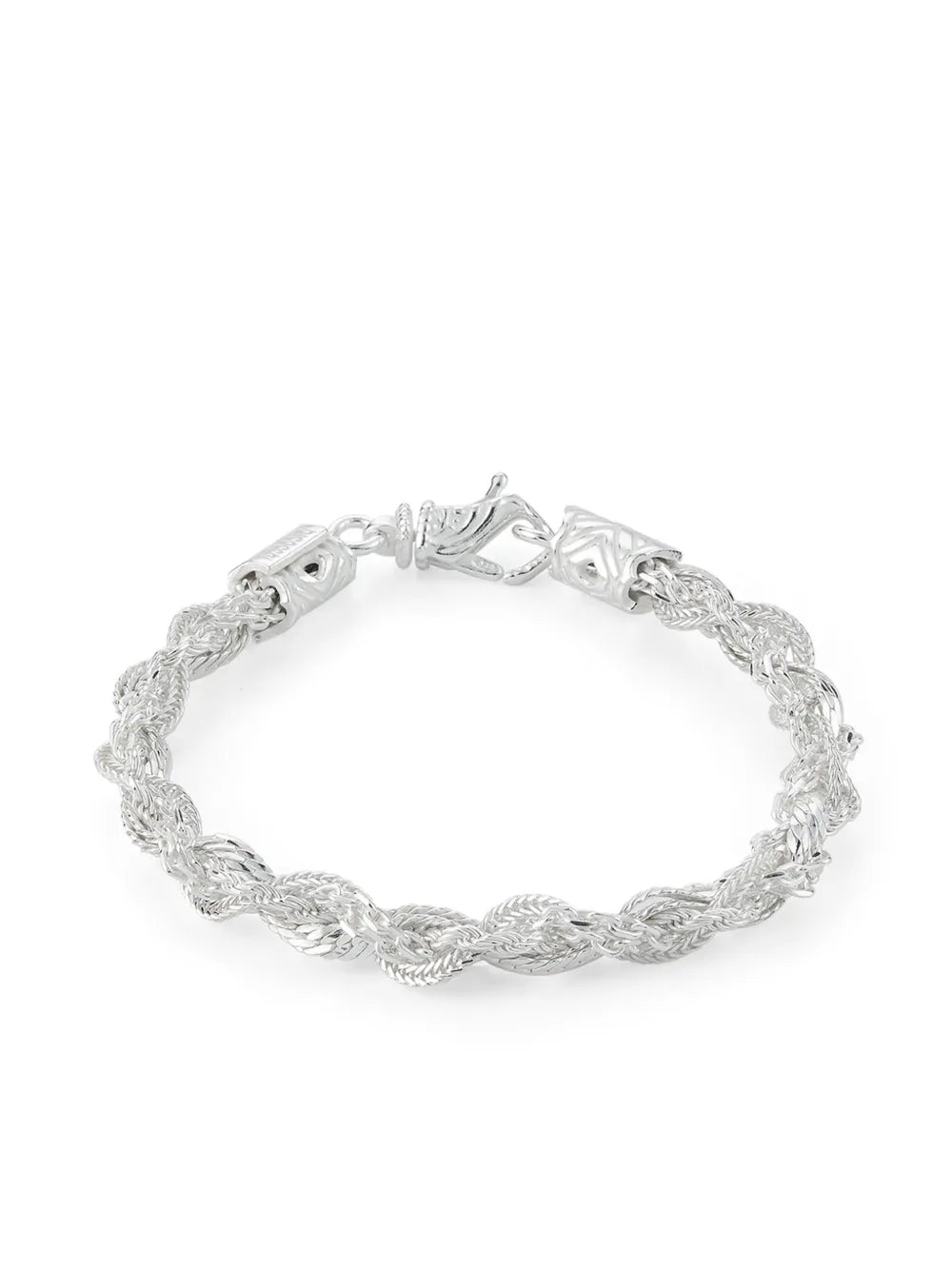 Emanuele Bicocchi rope chain silver bracelet