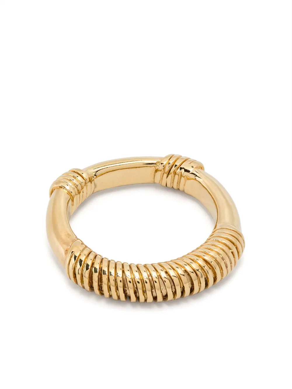 Aurelie Bidermann Alhambra embossed ring