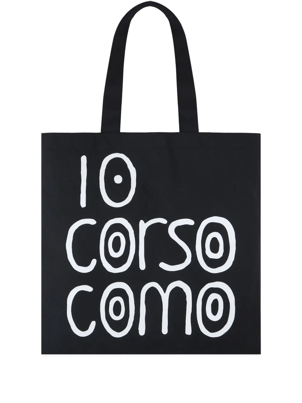 10 CORSO COMO logo print canvas tote bag