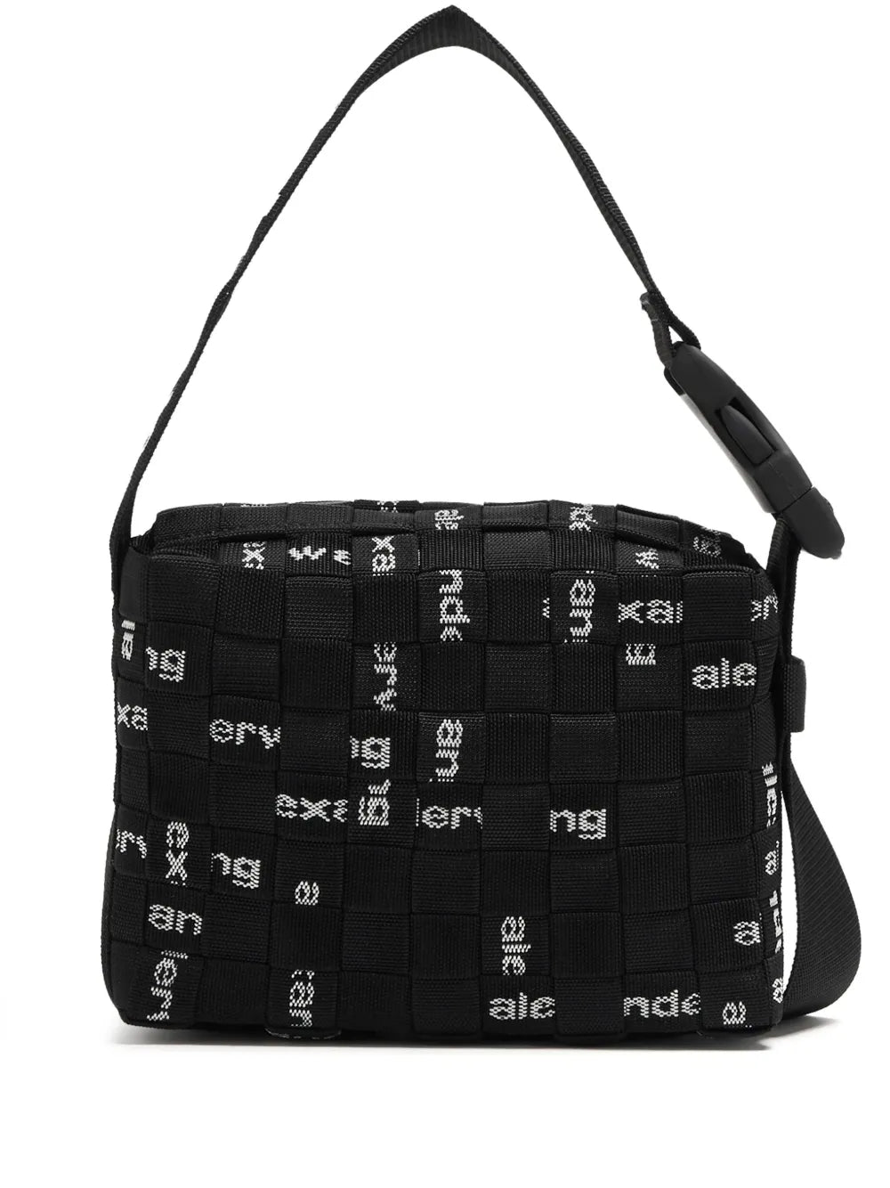 Alexander Wang interwoven design logo jacquard shoulder bag