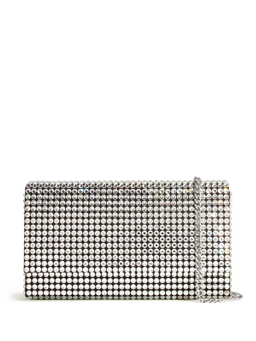 Amina Muaddi mini Paloma crystal embellished clutch bag