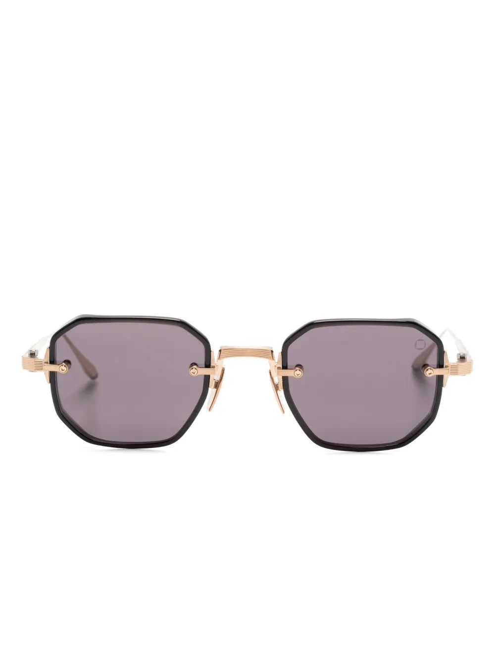 Akoni geometric frame sunglasses
