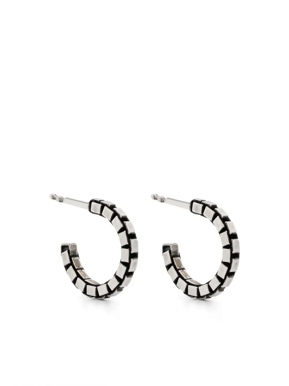 WERKSTATT:MÜNCHEN fine box hoop earrings