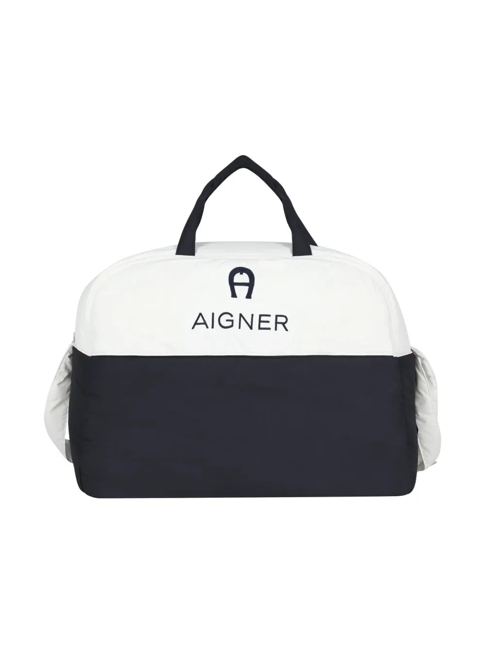 Aigner Kids logo embroidered diaper bag