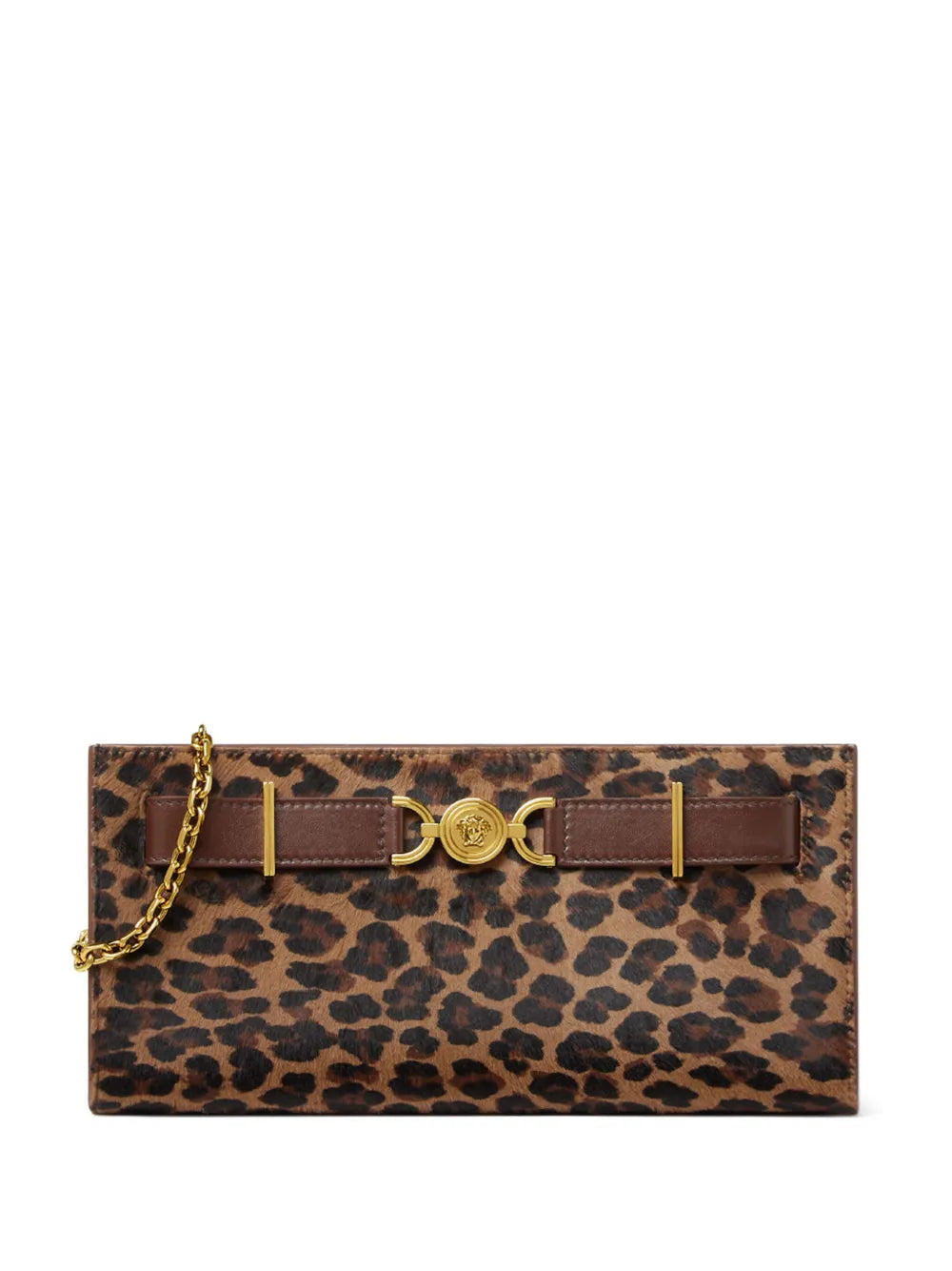 Versace Medusa '95 leopard print clutch bag