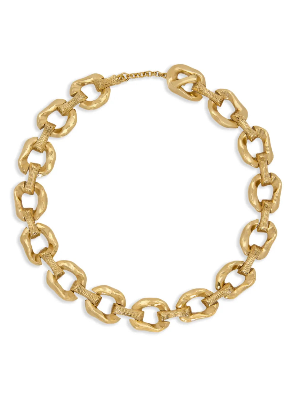 Oscar de la Renta oversized chain link necklace