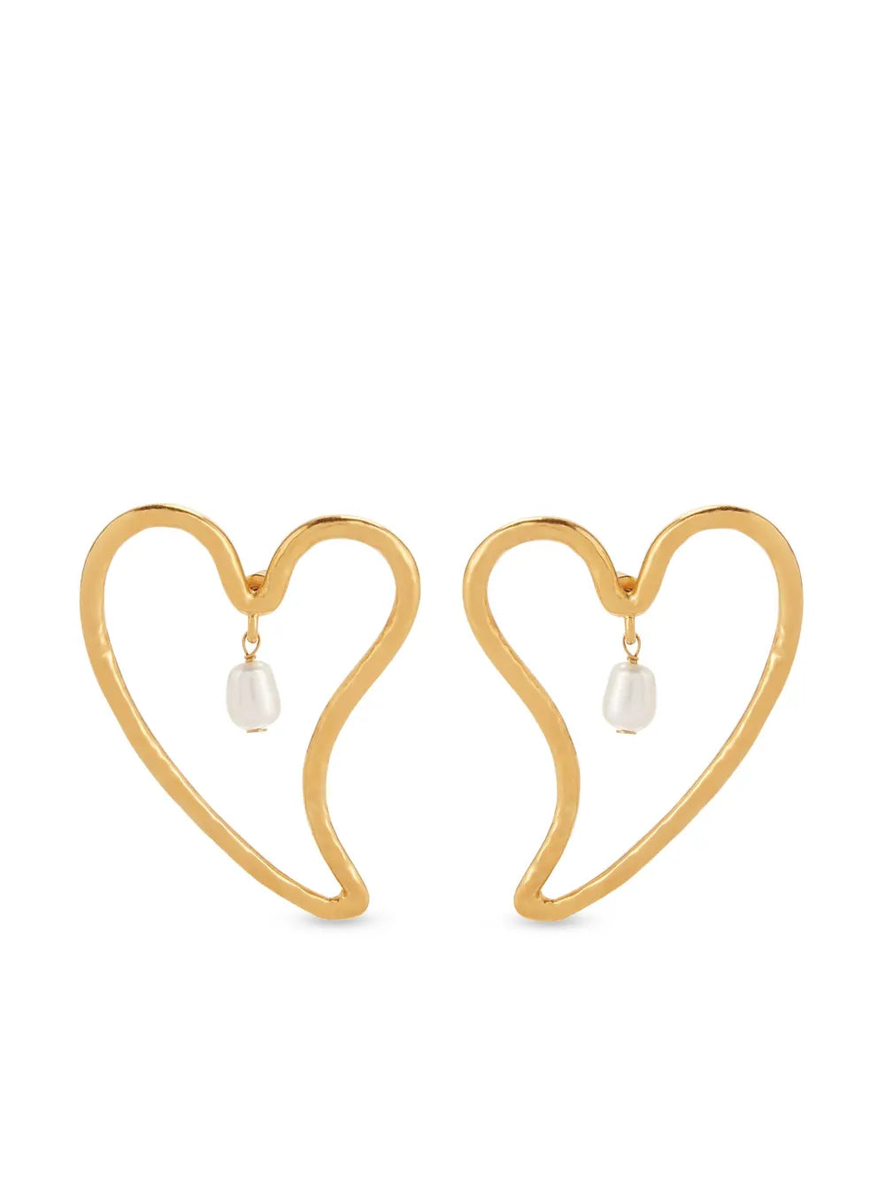 Nina Ricci pearl detailing earrings