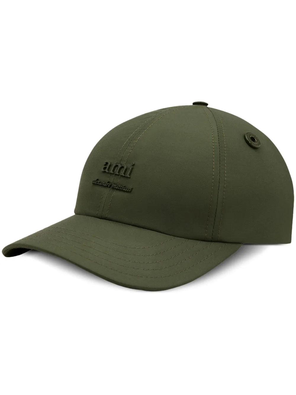 AMI Paris logo plaque cap