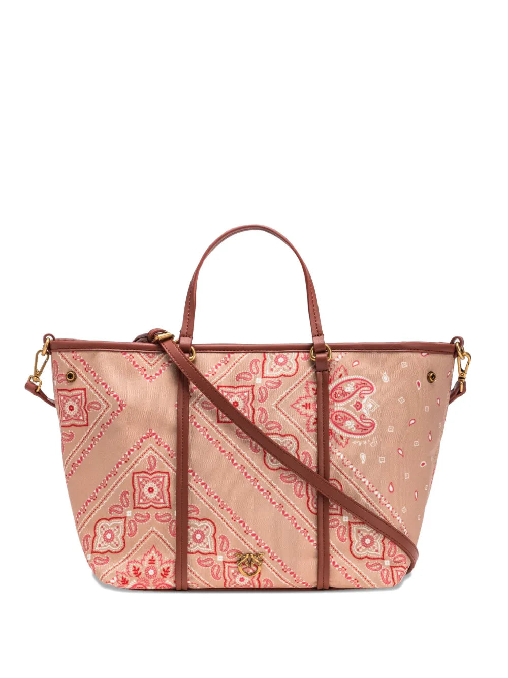 PINKO paisley print tote bag