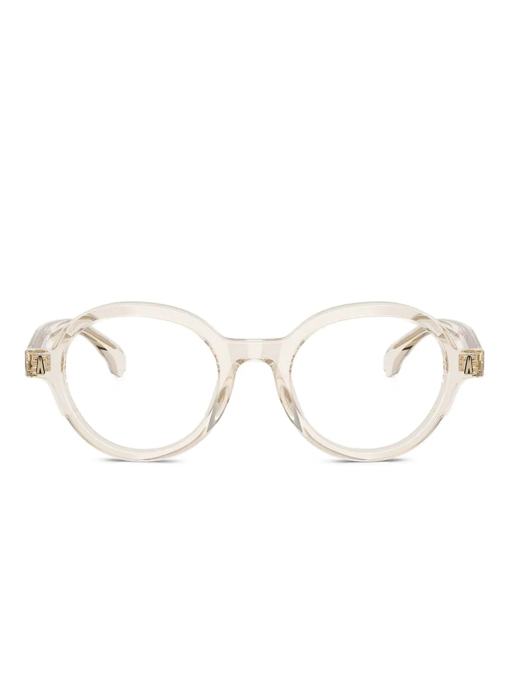 Moncler Eyewear round frame transparent glasses