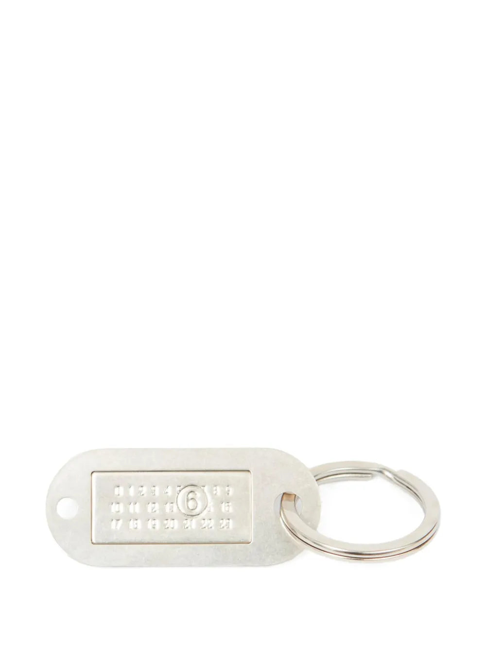 MM6 Maison Margiela numbers engraved keyring