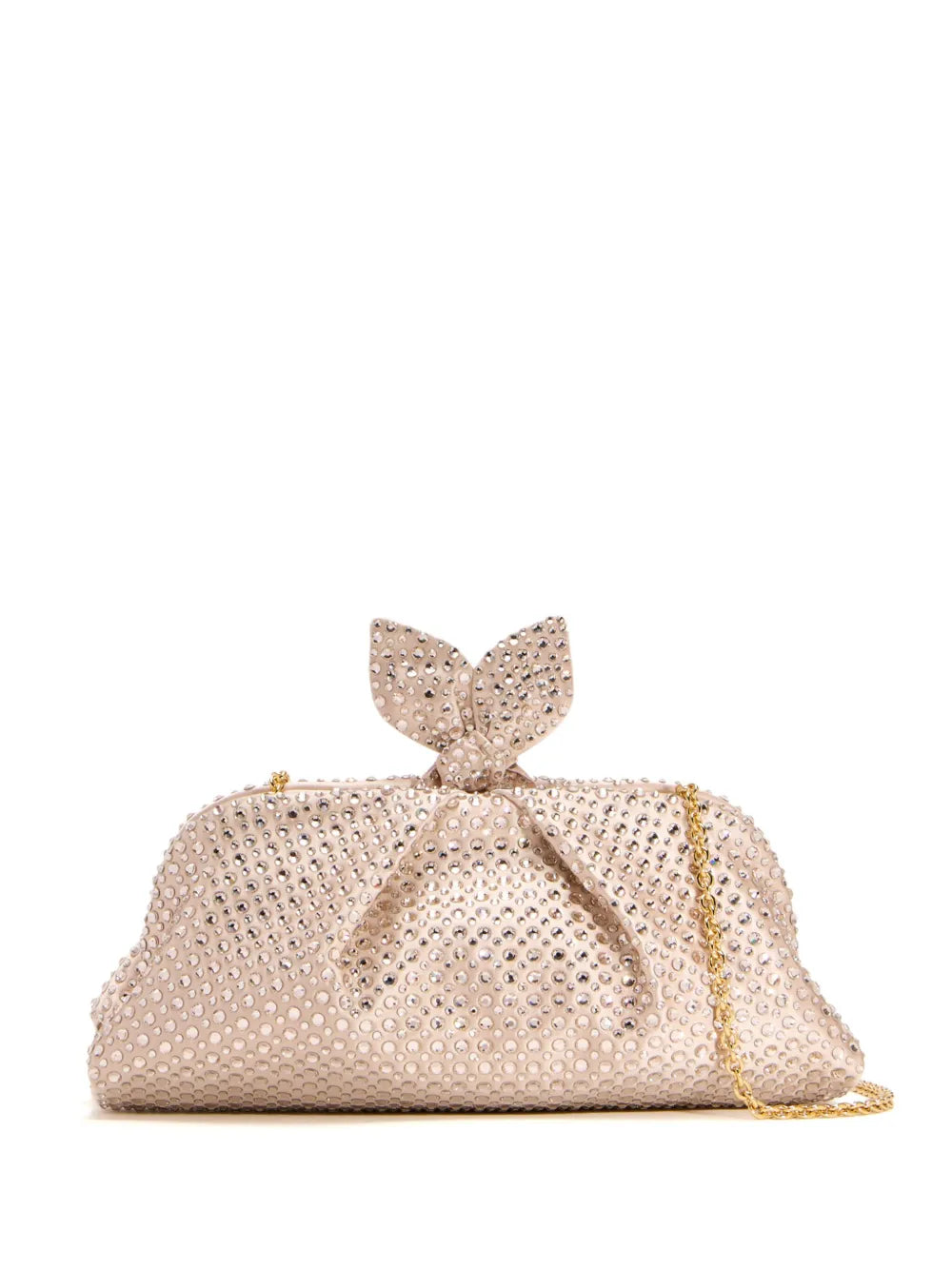 Aquazzura crystal embellished clutch bag
