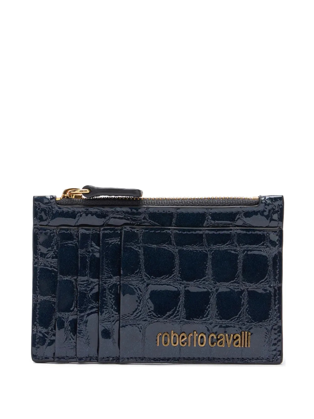 Roberto Cavalli leather cardholder