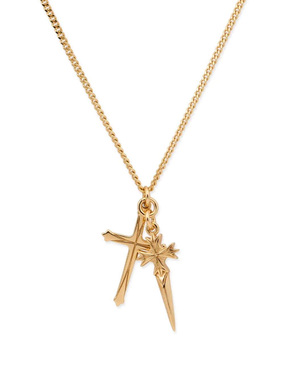Emanuele Bicocchi cross pendant necklace