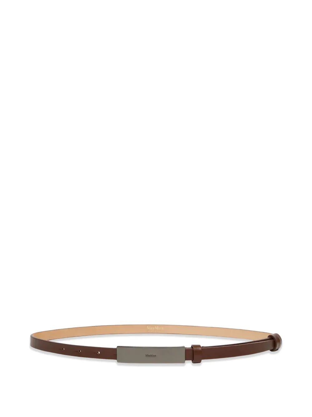 Sportmax logo buckle belt