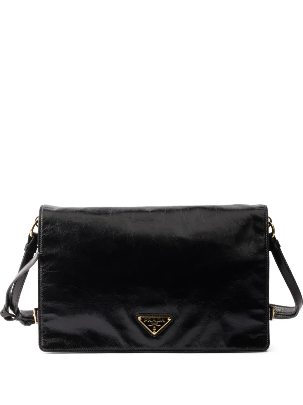 Prada medium leather shoulder bag