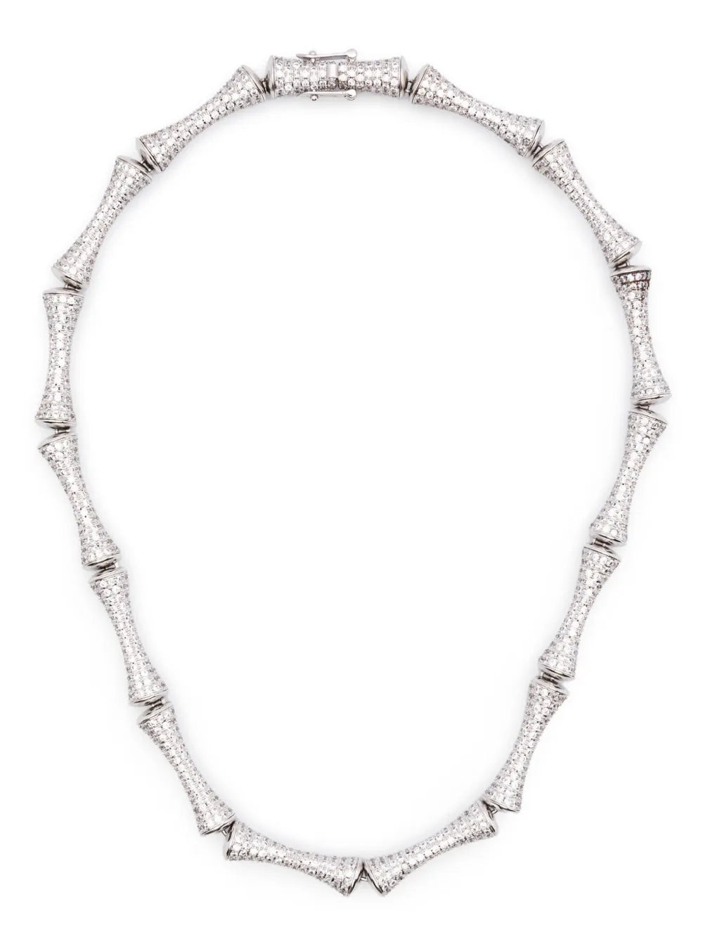 Eddie Borgo Pavé Bambu necklace