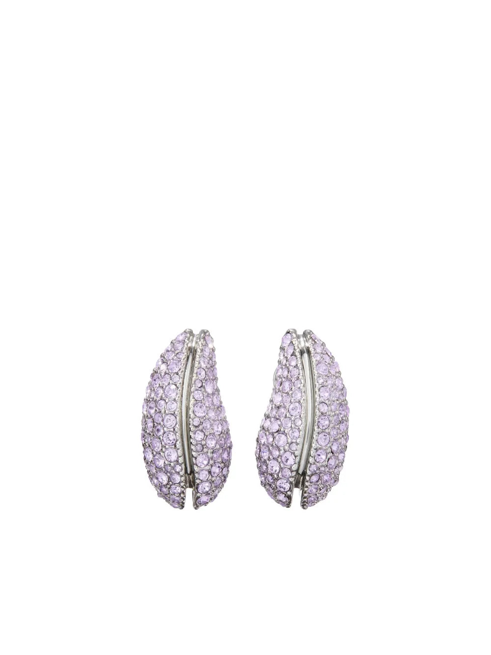 Tory Burch Wave crystal embellished earrings