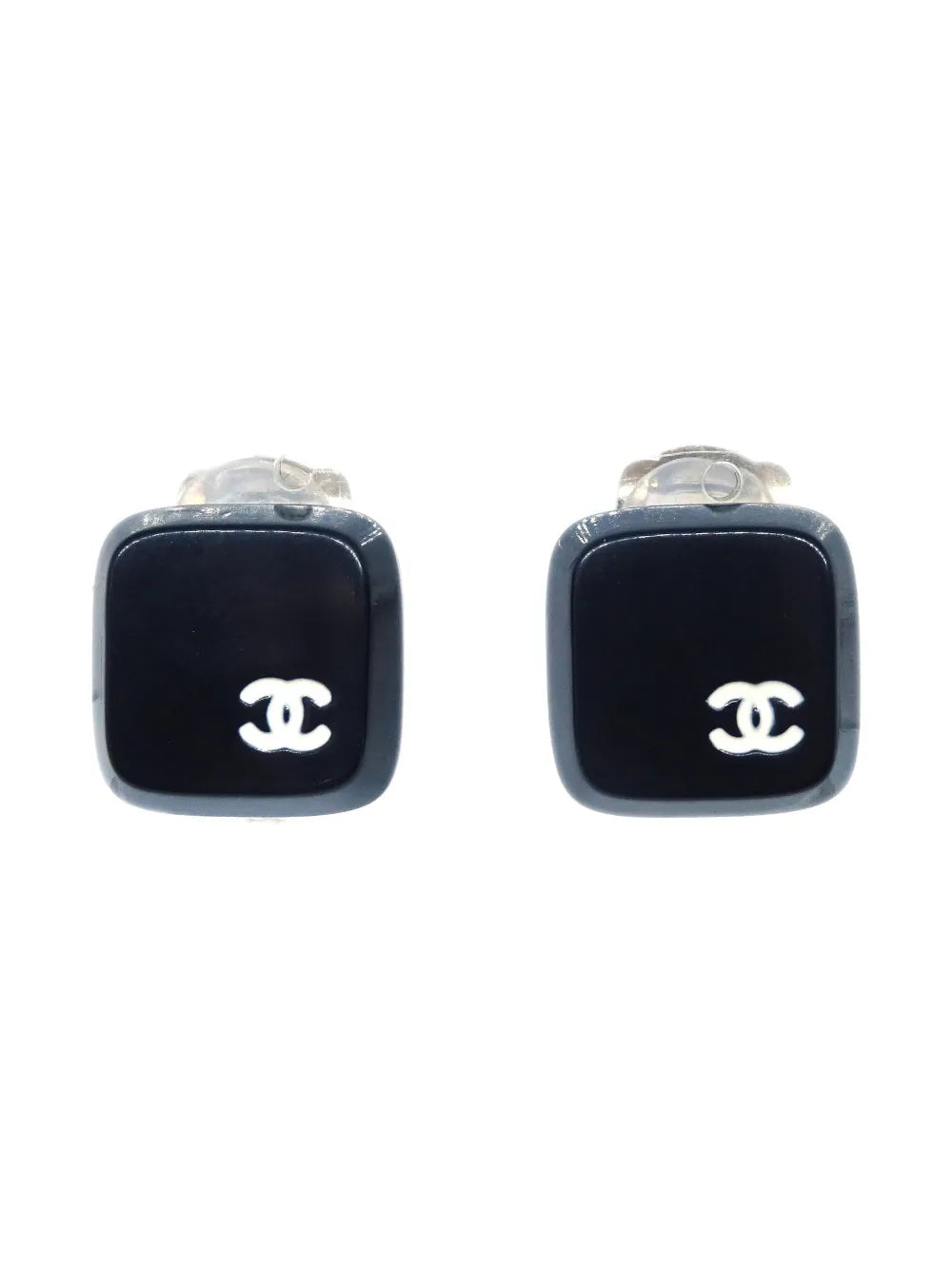 CHANEL 2000 Square earrings