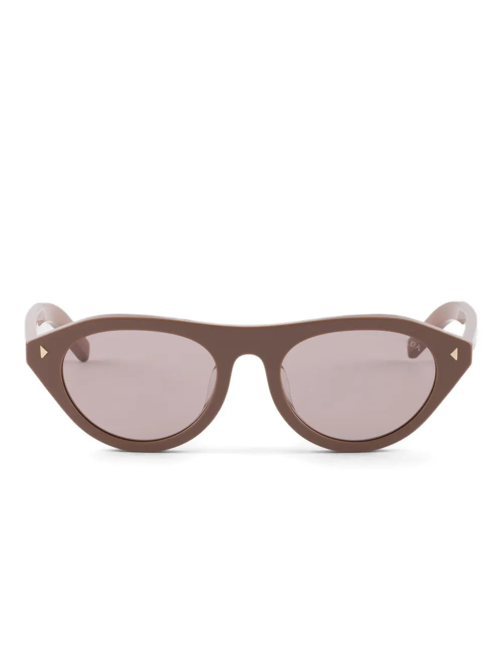 Prada Eyewear triangle detail cat eye sunglasses