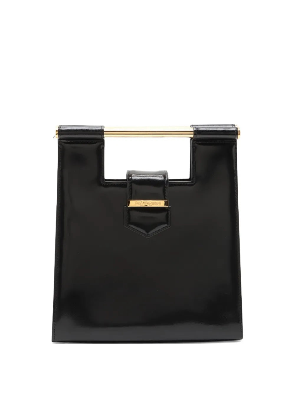 Saint Laurent 1970 1990s leather handbag