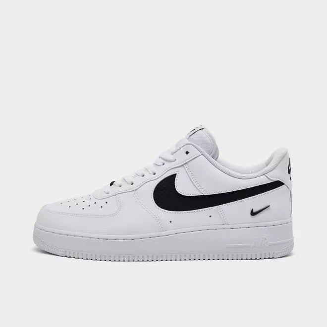 Men's Nike Air Force 1 Low SE Nylon Swoosh Casual Shoes