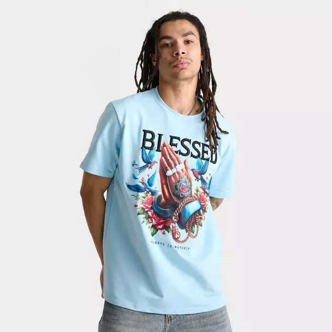 Men's Streetz Iz Watchin Blessed T-Shirt